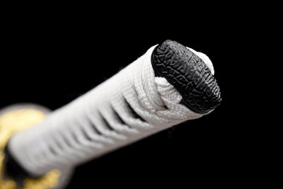 Kurochō 黒蝶 Katana – Black Butterfly, Engraved Black Blade – view 16