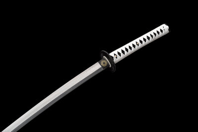 Shirasagi 白鷺の刀 Katana, Folded Damascus Steel – view 10