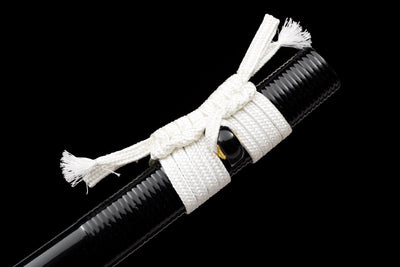 Shirasagi 白鷺の刀 Katana, Folded Damascus Steel – view 13