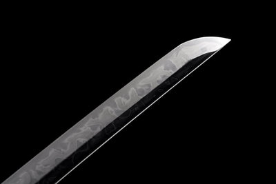 Ryūō 龍皇刀 Katana – T10 Honyaki, Hitatsura Hamon, Dragon Saya – view 5