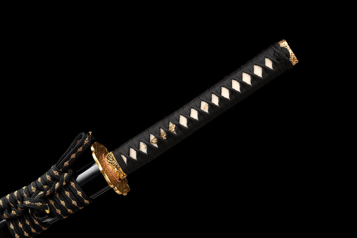 Ryūō 龍皇刀 Katana – T10 Honyaki, Hitatsura Hamon, Dragon Saya – view 16