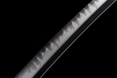 Akatsuki Tachi 暁 – T10 Steel, Red Handle, Black Samegawa Saya – view 6