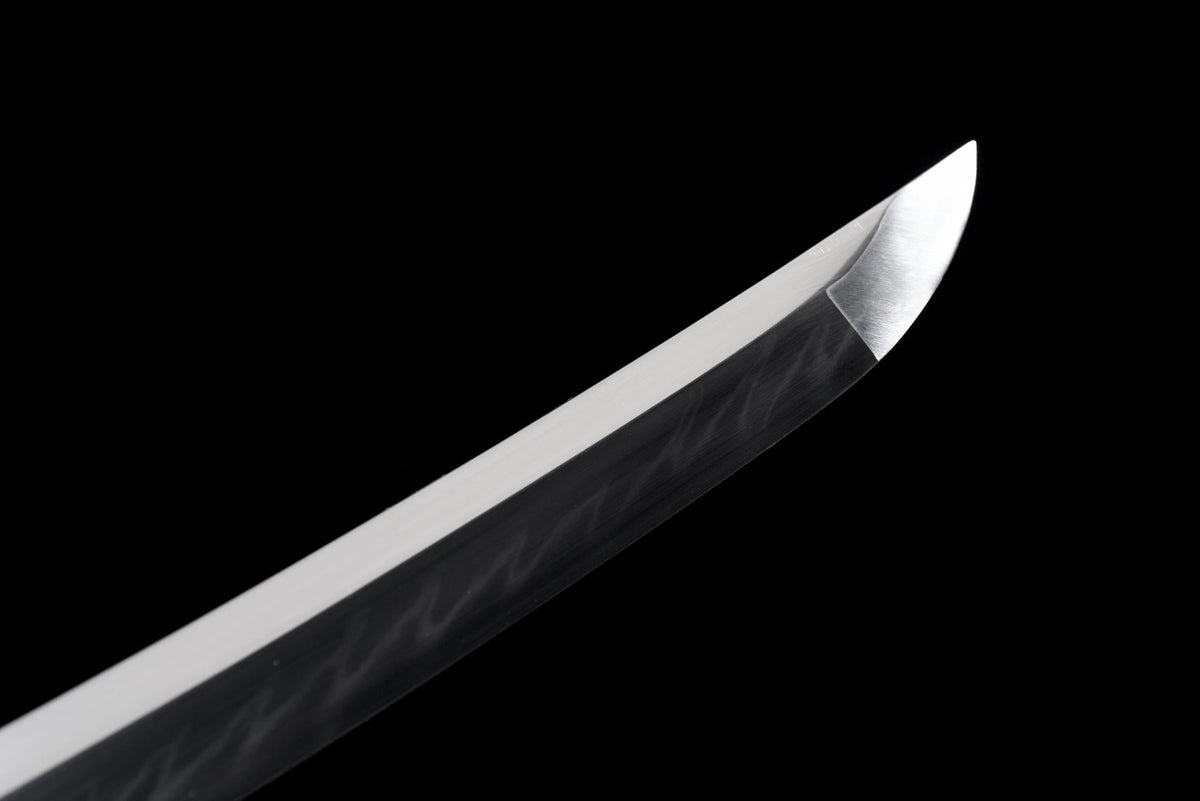 Ryokurin Tanto 緑林 – Hand-Forged T10 Steel, Emerald Grove – view 15