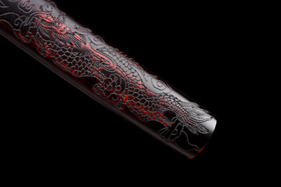 Ryokurin Tanto 緑林 – Hand-Forged T10 Steel, Emerald Grove – view 7