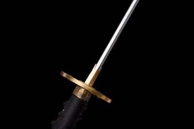 Kurotatsu 黒龍 Katana – Black Dragon, Damascus Steel – view 16