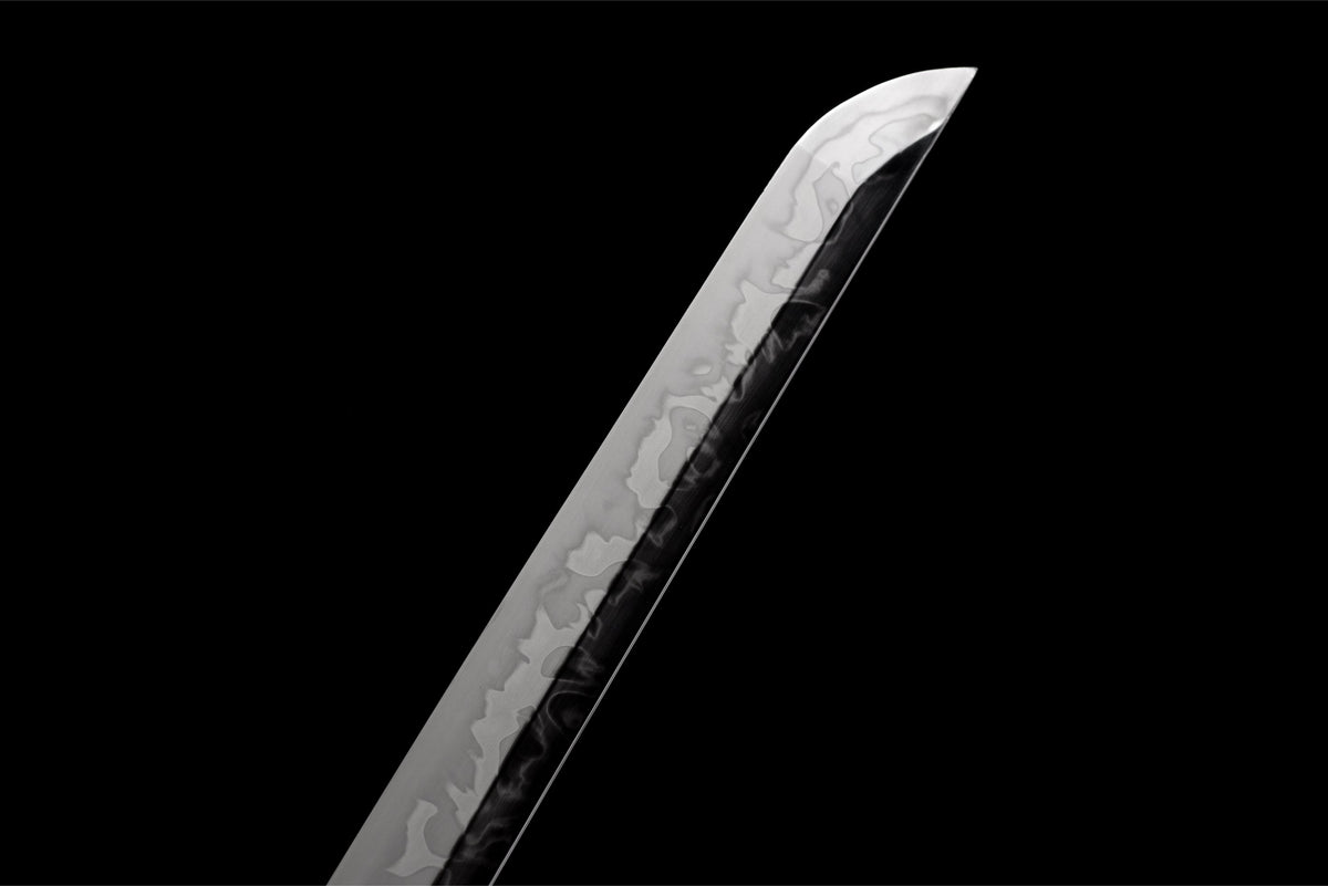 Kogane Ryu 黄金龍 Katana — T10 Steel, Golden Dragon Saya – view 5