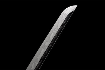 Kogane Ryu 黄金龍 Katana — T10 Steel, Golden Dragon Saya – view 5