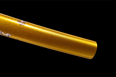 Kogane Ryu 黄金龍 Katana — T10 Steel, Golden Dragon Saya – view 12