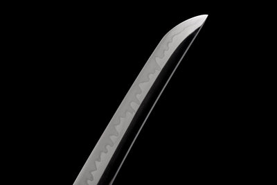 Kurogane Tantō 黒金短刀 – Black & Gold, T10 Steel – view 14