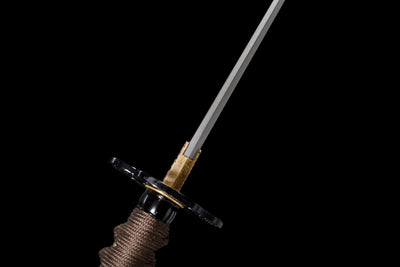 Kurogane Tantō 黒金短刀 – Black & Gold, T10 Steel – view 2