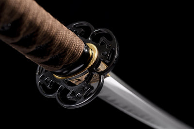 Kurogane Tantō 黒金短刀 – Black & Gold, T10 Steel – view 3