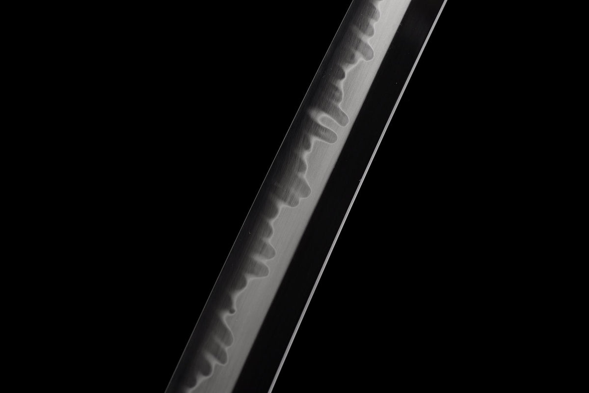 Kokuryū Wakizashi 黒竜 – T10 Steel with Hamon – view 4