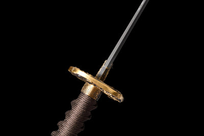 Kokuryū Wakizashi 黒竜 – T10 Steel with Hamon – view 6