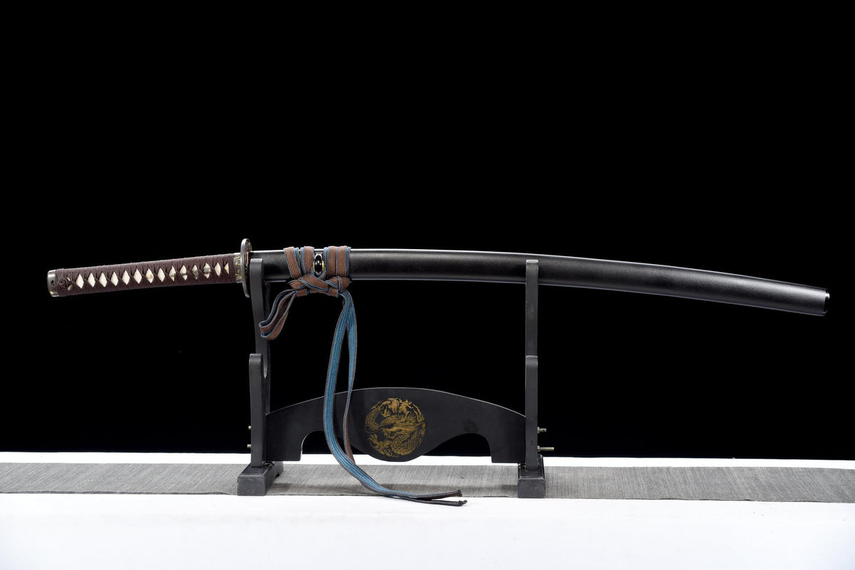 Muromachi 室町 Katana, Damascus Steel – view 1