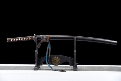 Muromachi 室町 Katana, Damascus Steel – view 1