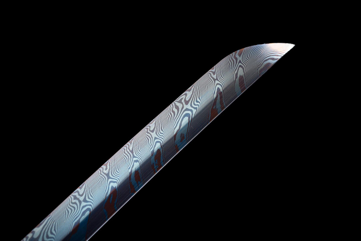 Muromachi 室町 Katana, Damascus Steel – view 6