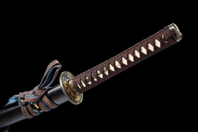 Muromachi 室町 Katana, Damascus Steel – view 15