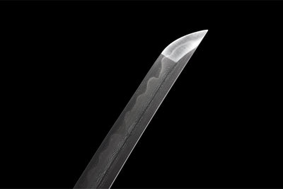Ame Hana 雨花 Katana, Damascus Steel with Hamon – view 17
