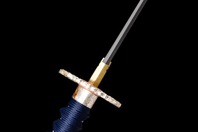 Ame Hana 雨花 Katana, Damascus Steel with Hamon – view 14