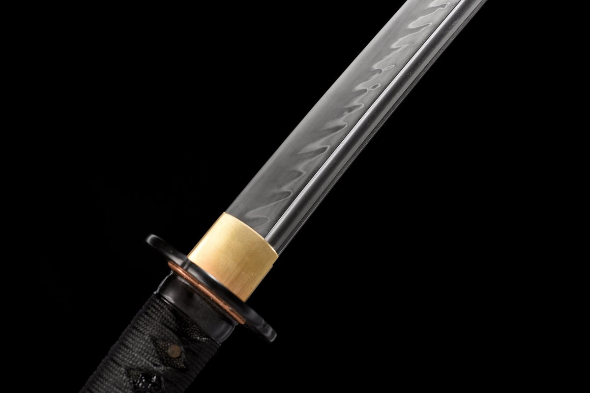 Kage Wakizashi 影 – T10 Steel with Hamon – view 3
