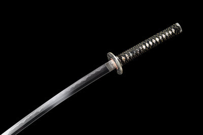 Kakuran 鶴嵐 Katana — San-Mai Steel, Crane Storm – view 8