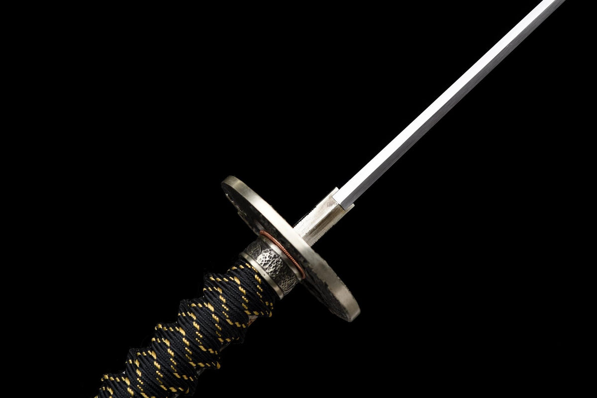 Kakuran 鶴嵐 Katana — San-Mai Steel, Crane Storm – view 12