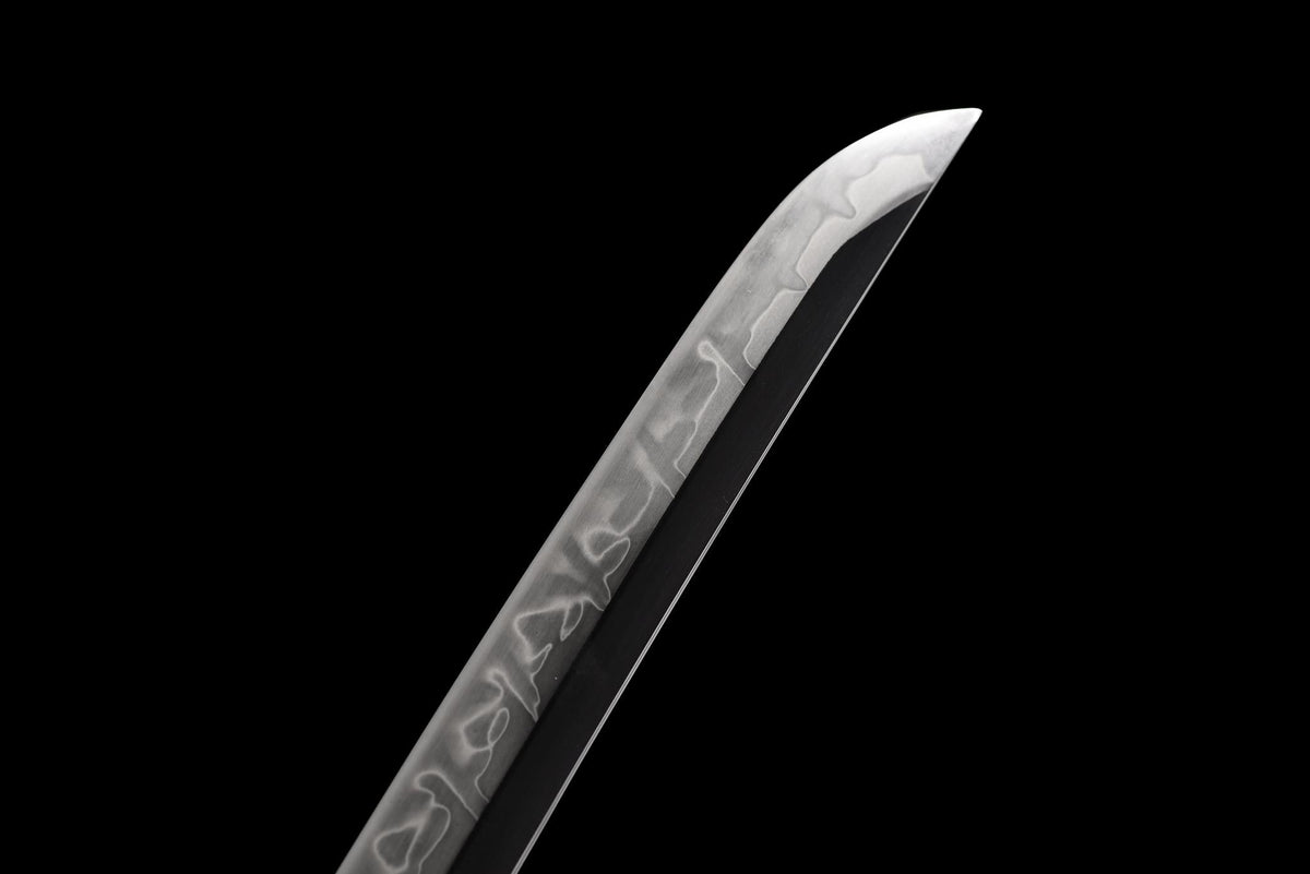 Seiryū Wakizashi 青龍 – T10 Steel, Dragon Fittings, Starry Saya – view 12