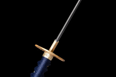 Seiryū Katana 青龍, T10 Steel, Blue Saya – view 14