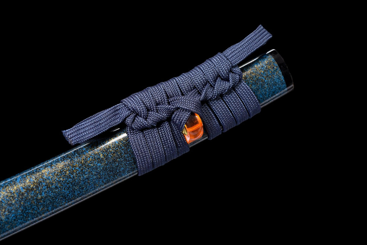 Seiryū Katana 青龍, T10 Steel, Blue Saya – view 16