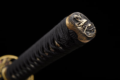 Kokuhoto 黒凰刀 Katana – Black Phoenix, T10 Steel – view 17