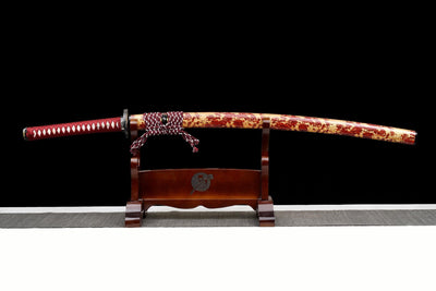 Kōryūtō 紅龍刀 Katana, Crimson Dragon Blade – view 2