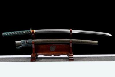 Akebono 曙 Katana — T10 Steel, Polished Blade with Hamon – view 9