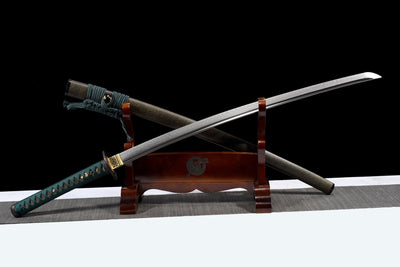 Akebono 曙 Katana — T10 Steel, Polished Blade with Hamon – view 1