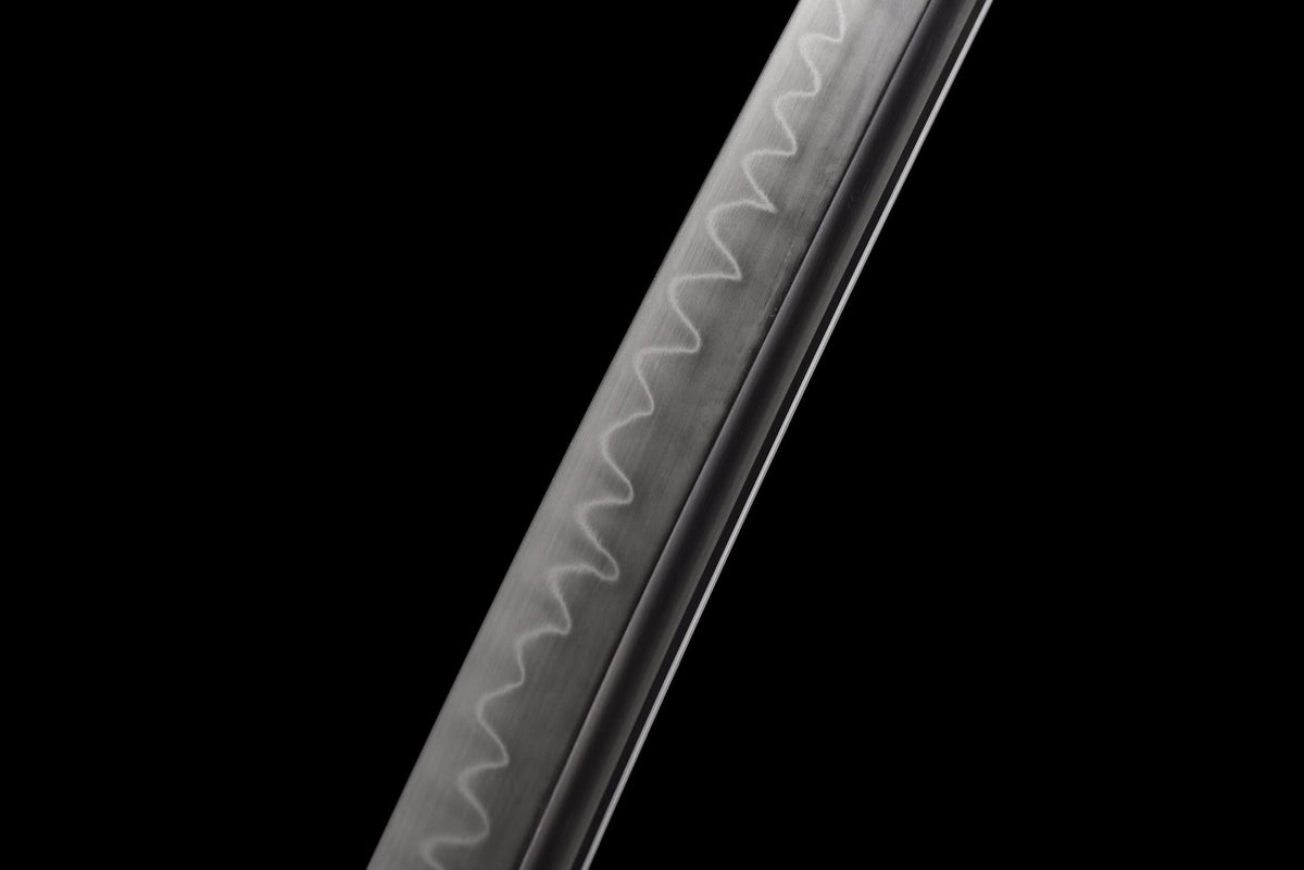 Akebono 曙 Katana — T10 Steel, Polished Blade with Hamon – view 3