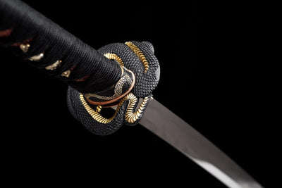 Hebi no Hi Katana 蛇の火 – Tamahagane, Serpent Tsuba – view 11