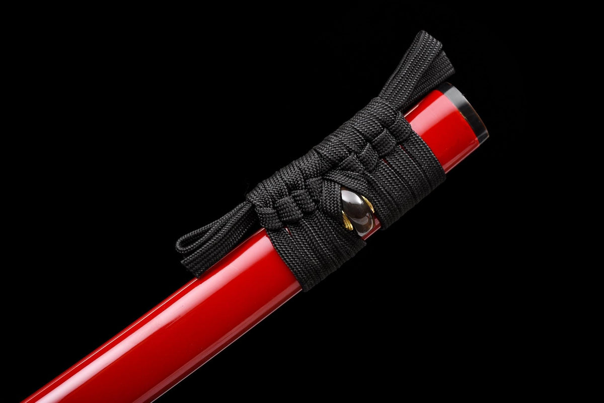 Hebi no Hi Katana 蛇の火 – Tamahagane, Serpent Tsuba – view 13