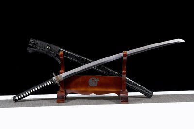 Kurotaka 黒鷹 Katana — San-Mai Steel, Black Hawk – view 3