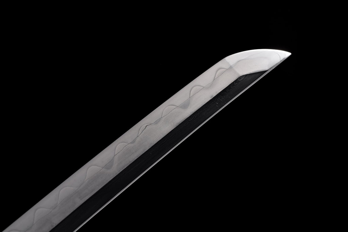 Kurotaka 黒鷹 Katana — San-Mai Steel, Black Hawk – view 5