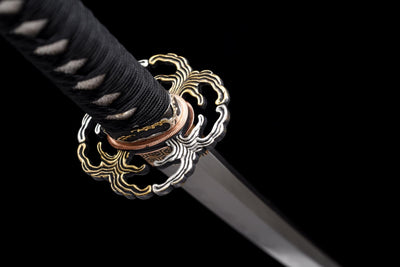 Kurotaka 黒鷹 Katana — San-Mai Steel, Black Hawk – view 11