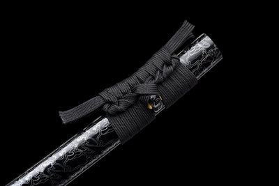 Kurotaka 黒鷹 Katana — San-Mai Steel, Black Hawk – view 13