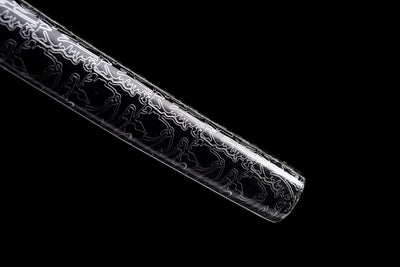 Kurotaka 黒鷹 Katana — San-Mai Steel, Black Hawk – view 14