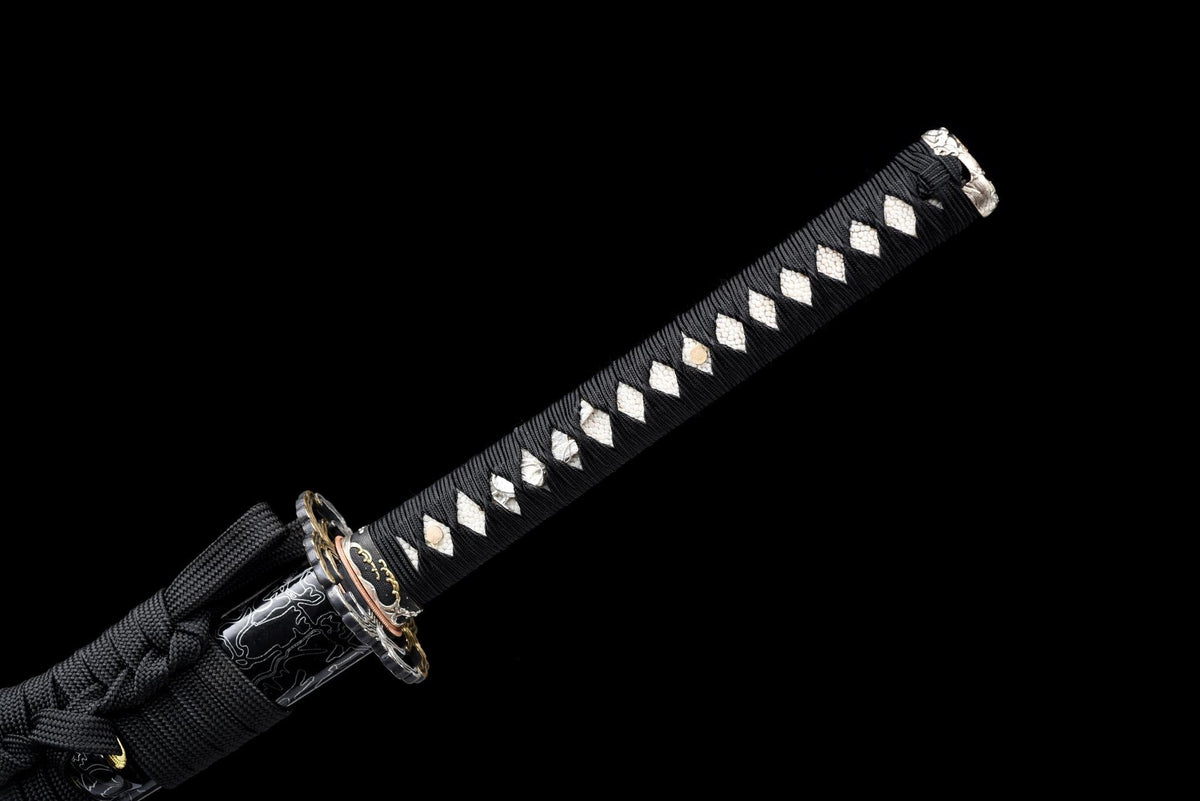 Kurotaka 黒鷹 Katana — San-Mai Steel, Black Hawk – view 15