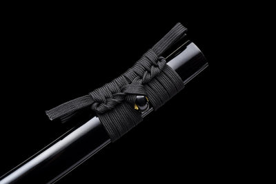 Kokuenmaru 黒炎丸 Katana – T10 Steel, Red Hamon – view 14