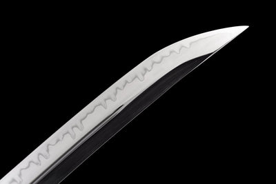 Odachi Dragon 龍 — Hand-Forged T10 Steel, Clay-Tempered Hamon – view 5
