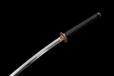 Odachi Dragon 龍 — Hand-Forged T10 Steel, Clay-Tempered Hamon – view 8