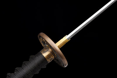 Odachi Dragon 龍 — Hand-Forged T10 Steel, Clay-Tempered Hamon – view 12