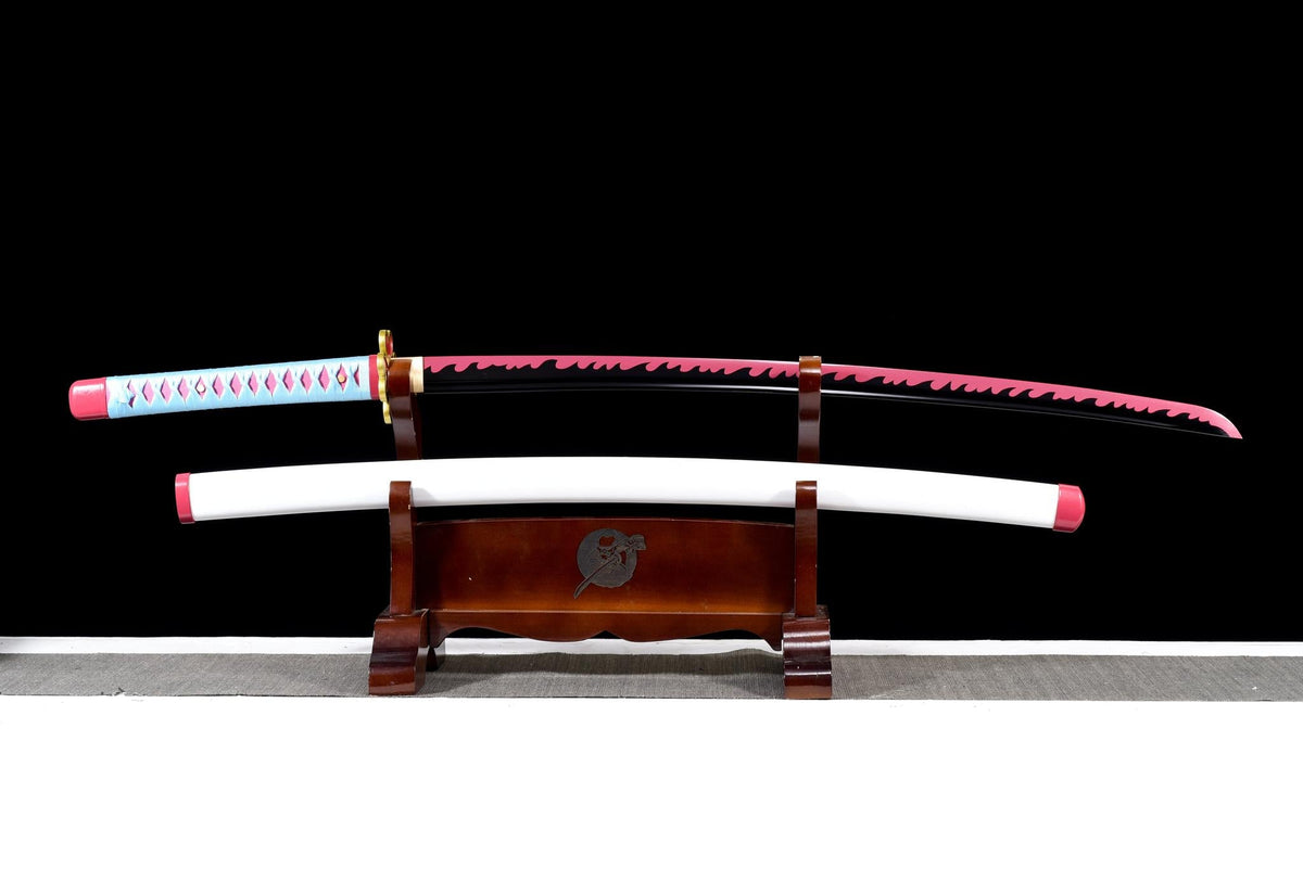 Mitsuri Kanroji Katana – Demon Slayer-Inspired Replica, 1060 Steel – view 2