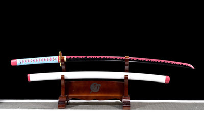 Mitsuri Kanroji Katana – Demon Slayer-Inspired Replica, 1060 Steel – view 2