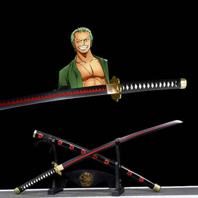 Zoro-Inspired Katana – One Piece Replica, 1060 Steel – view 16