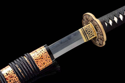 Jundo 純度 Katana – T10 Steel, Brass Fittings – view 9